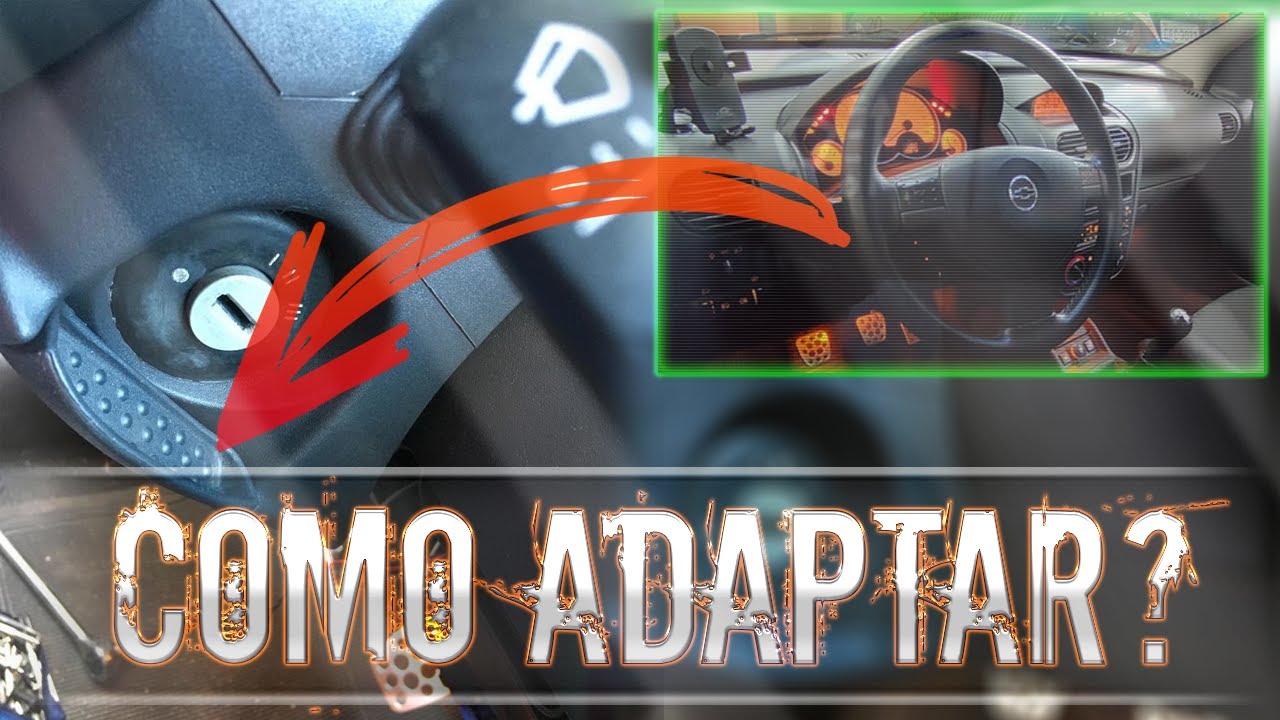 ADAPTAÇÃO DIREÇÃO ESCAMOTEÁVEL NO GM CORSA/ MONTANA