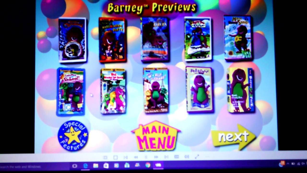 COME ON OVER TO Barney's HOUSE