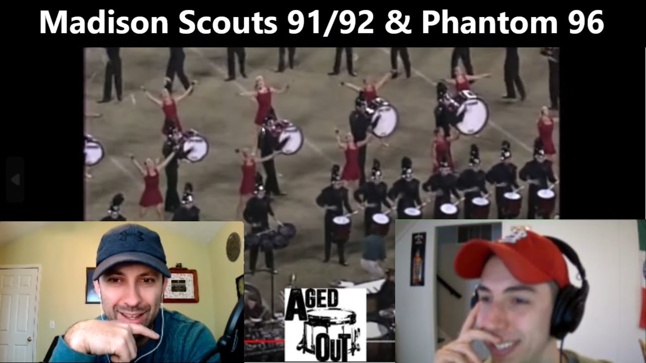 Madison Scouts 1991/1992 || Phantom Regiment 1996 || Aged Out Reacts