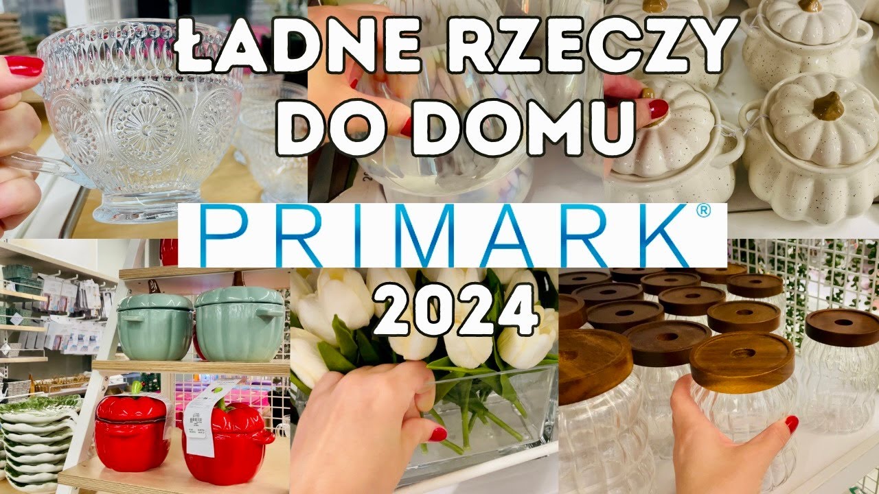 PRIMARK 😍 ŁADNE RZECZY DO DOMU 🏠 PRZEGLĄD P&Oacute;ŁEK 2024 ❤️