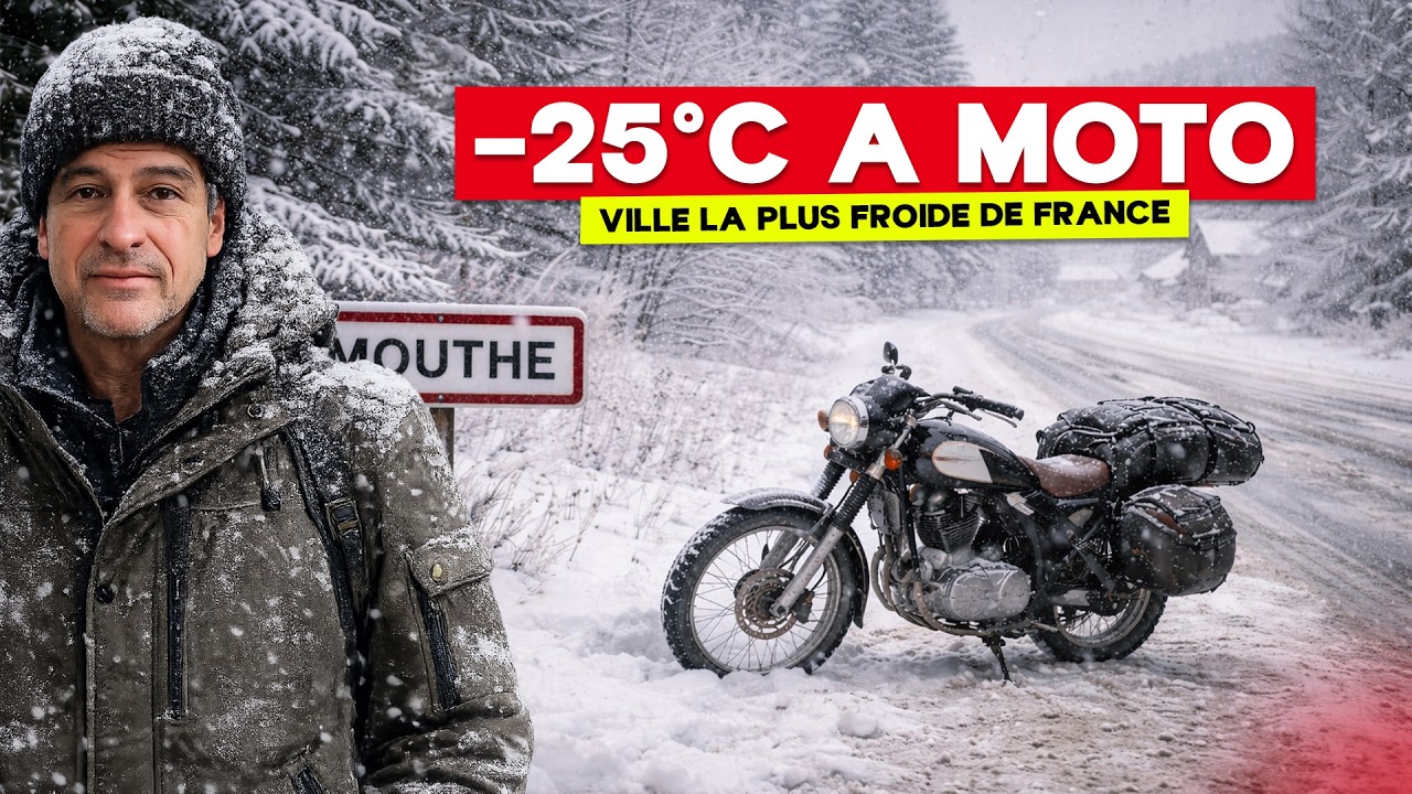 DES  MOTOS ET DES  POTES DANS LA NEIGE À MOUTHE : L'HIVERNALE DU BONHEUR !