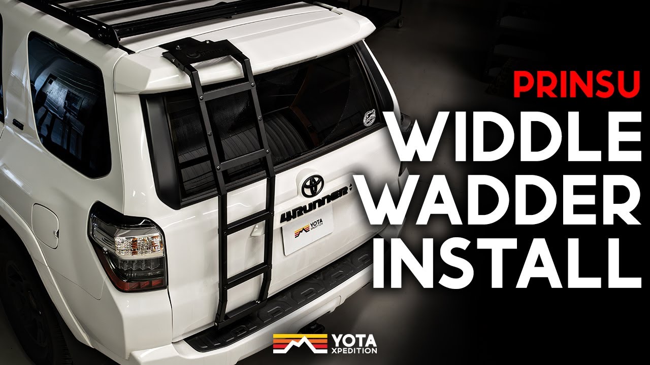 Prinsu Ladder Install On A Customers 4Runner