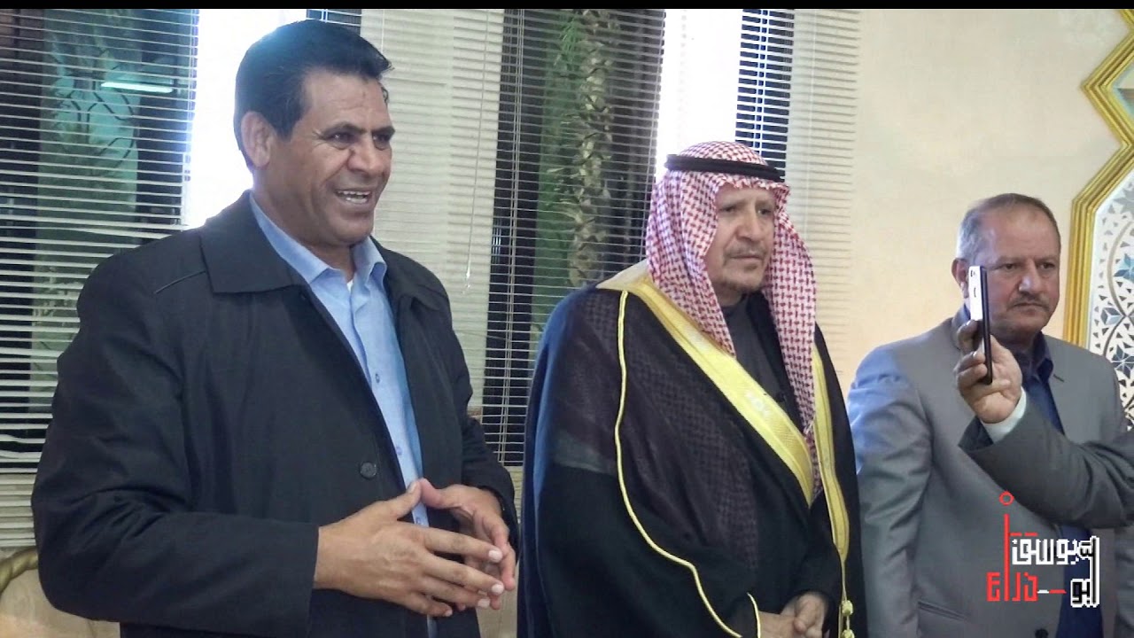 وفد من مجلس النواب الاردني وشيوخ عشائر الاردن في ضيافة أبناء الشيخ سليمان الوباري العطوي