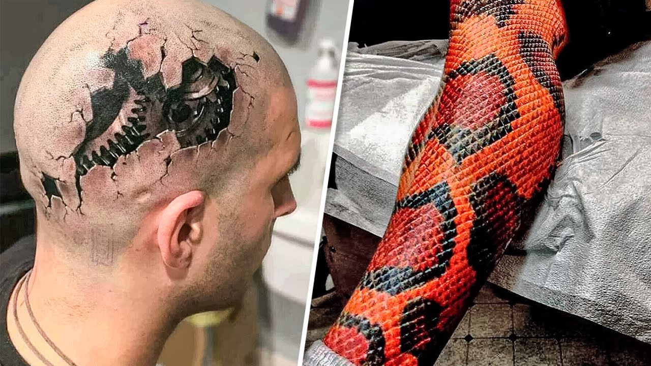 10 TATUAJES MÁS REALISTAS QUE ALGUNA VEZ HAS VISTO