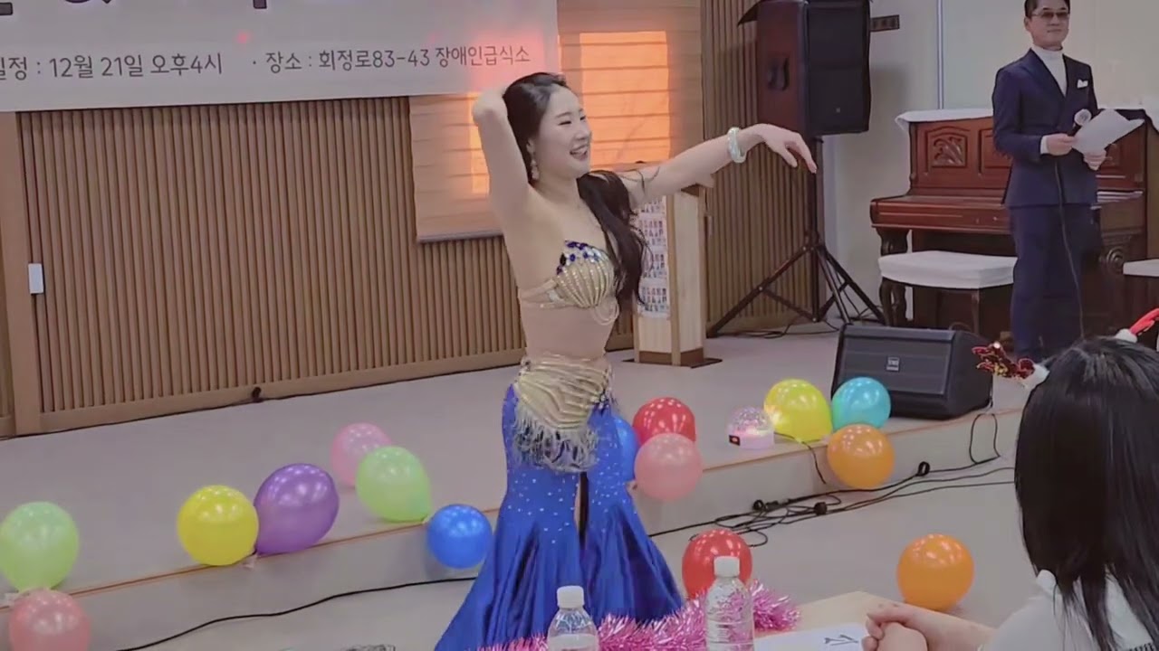 2025년 송년 &기부회. 협력 및 갈라쇼 필벨리댄스 단장 강서연