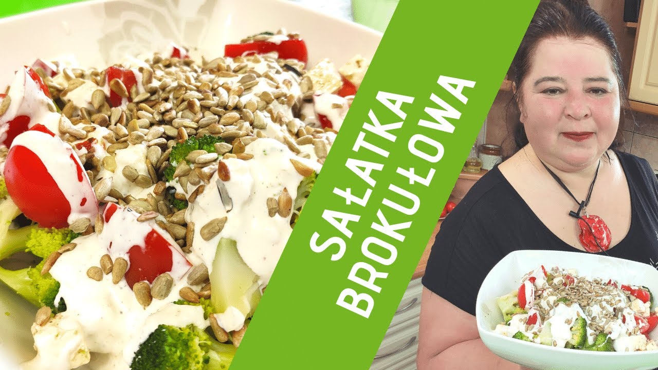 Świeża sałatka brokułowa - lekka i zdrowa