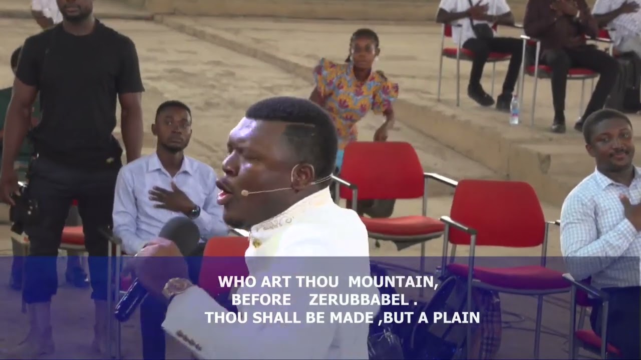 Who Art Thou, Mountain? | Spontaneous Worship by Pastor Obed Obeng-Addae