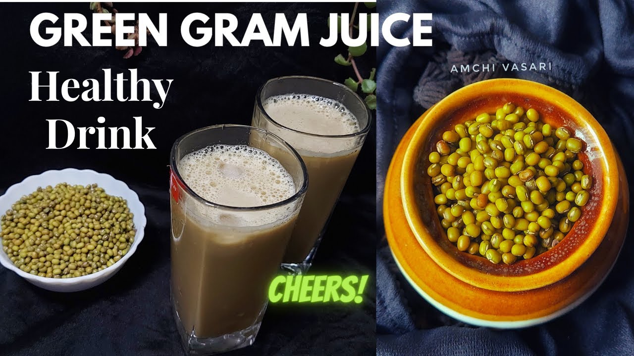 Healthy Green Gram Juice | Moong Juice | Mangalorean Traditional #drink  #juice  #greengramrecipe
