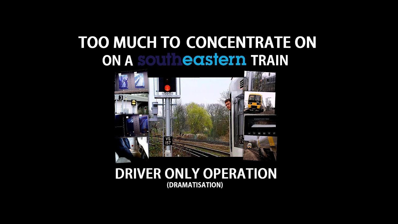 TOO MUCH TO CONCENTRATE ON: ON A SOUTHEASTERN TRAIN