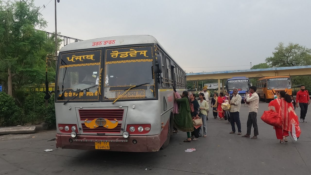 CHANDIGARH TO SHRI AMRITSAR 🙏 BUS Journey Vlog || Punjab Roadways Journey || #youtube #yt #vlog #bus