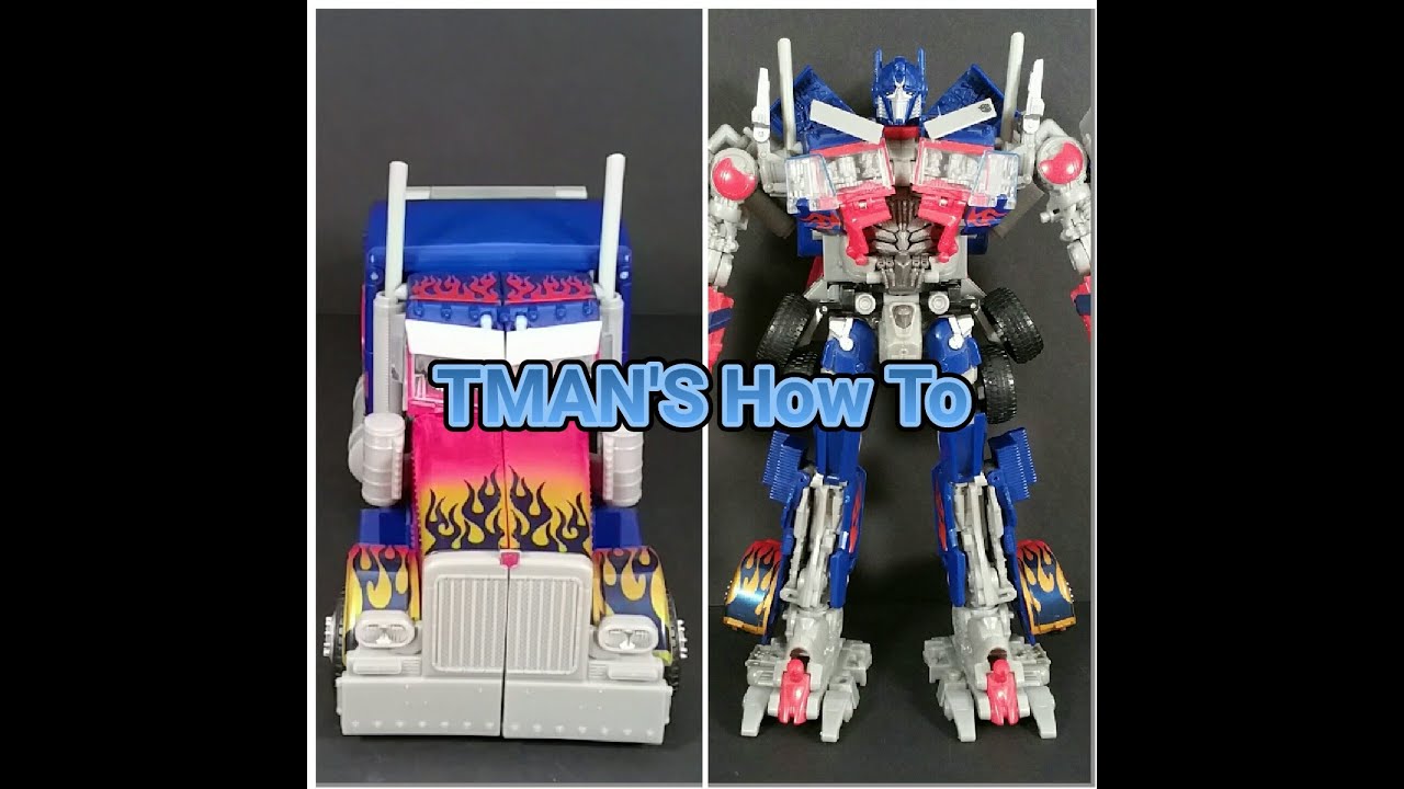 TMan's How to: Transforming ROTF/DOTM Leader Class Optimus Prime