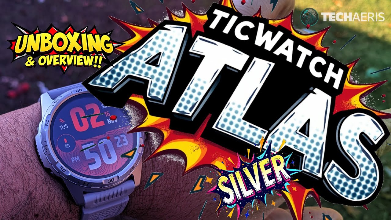 TicWatch Atlas (Silver) Unboxing and Overview