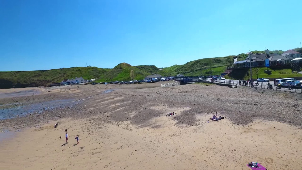 Sunny Day At Saltburn - Drone footage