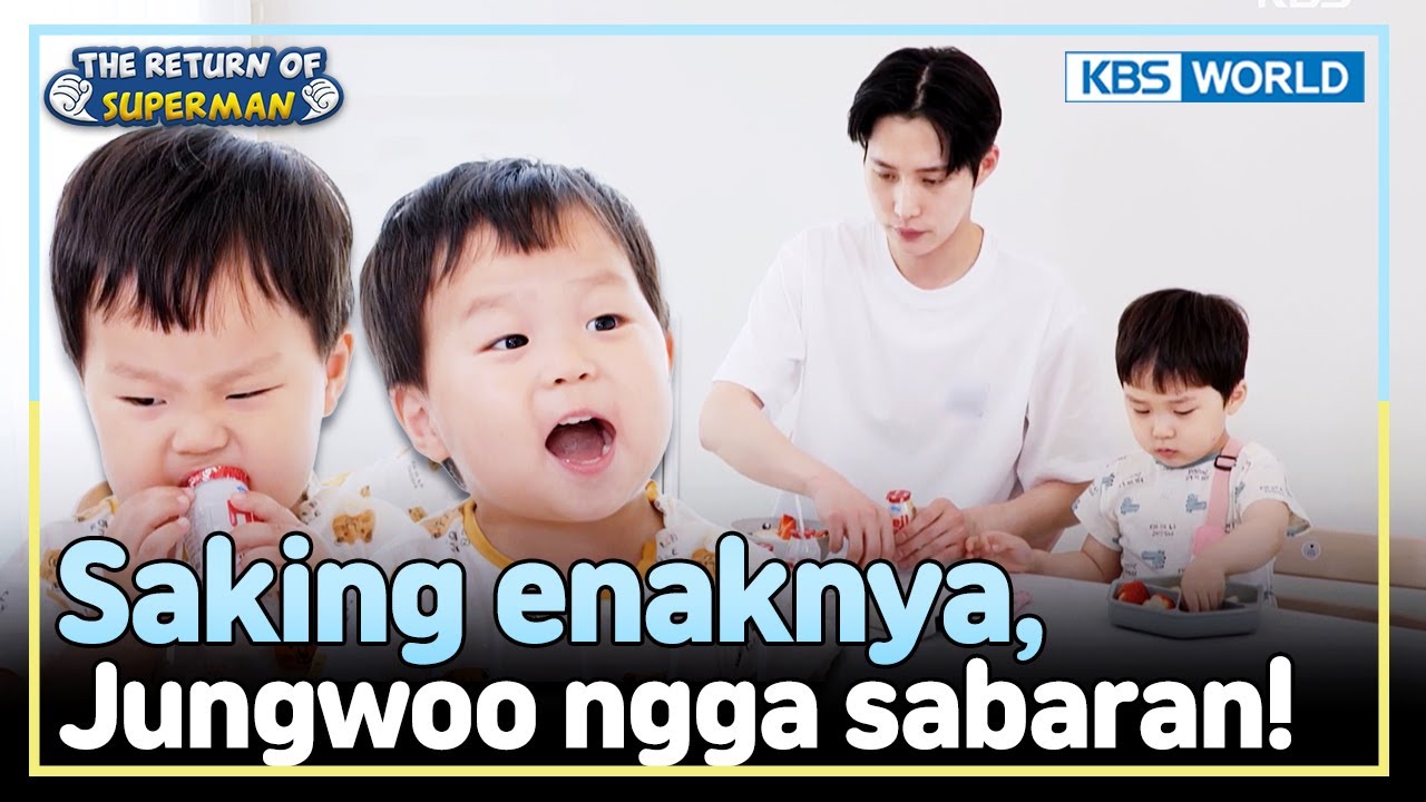 [IND/ENG] Copy+Paste, Eunwoo Ikut-ikut Gaya Jungwoo 🤭 | The Return of Superman | KBS WORLD TV 250629