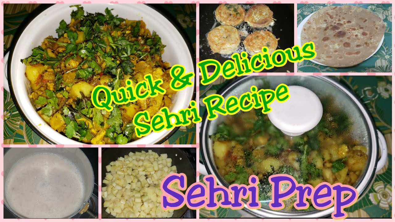 Sehri Preparations | Quick & Delicious Sehri Recipe | My Sehri Routine | By Flash Diaries
