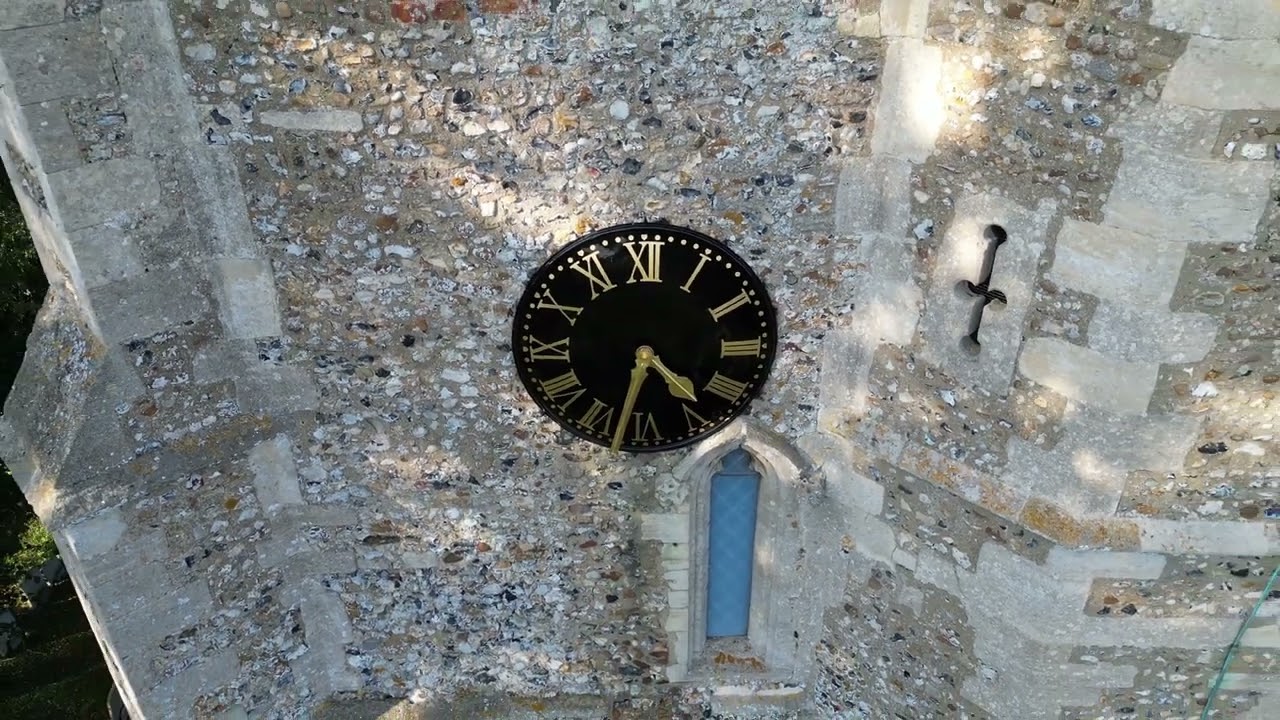 Cavendish Suffolk Drone video 14/9/2022