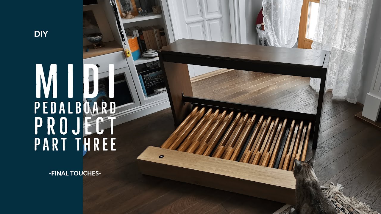 MIDI Pedalboard Project, Part Three - Final Touches