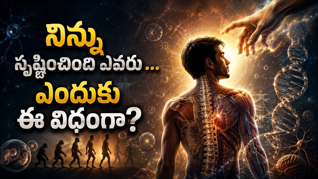 🟩 ᴛᴇ | మీ శరీరాన్ని రూపొందించింది ఎవరు — సరిగ్గా ఇదే ఎందుకు?