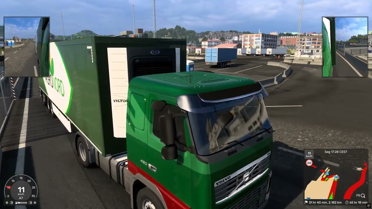 ETS2 : Agronord 16 T de Plumas de Kristiansand para Nice