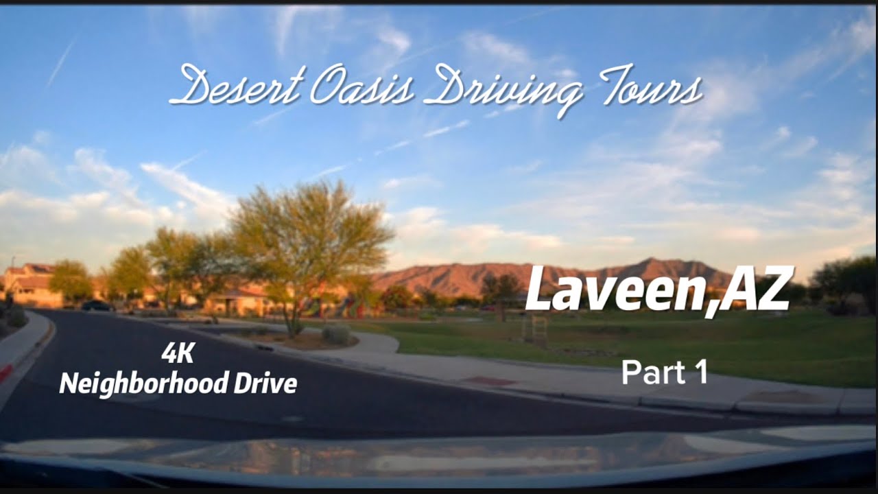 4K Roadscapes: Neighborhood Drive| Laveen, AZ | Part 1