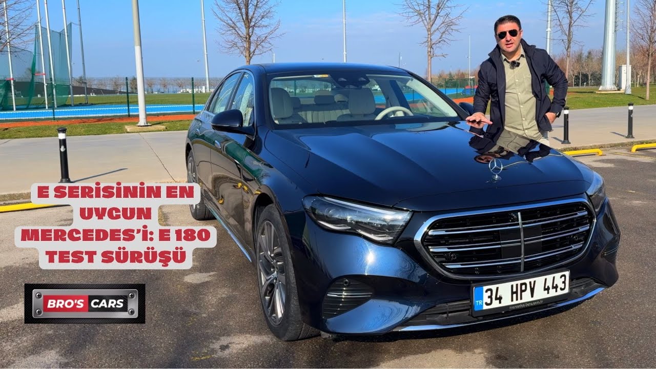 E SERİSİNİN EN UYGUN MERCEDES’İ: E 180 TEST SÜRÜŞÜ