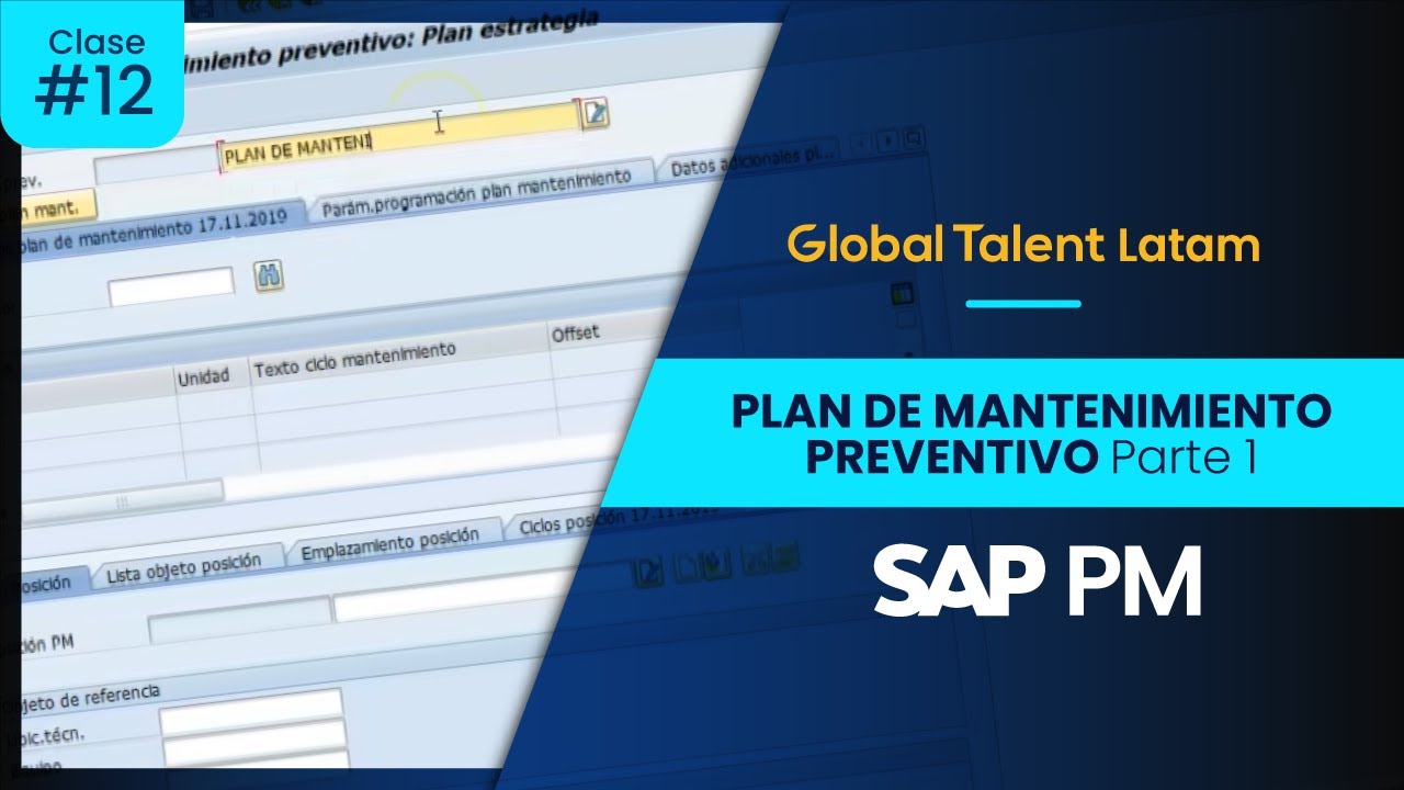 SAP PM - Plan de Mantenimiento Preventivo
