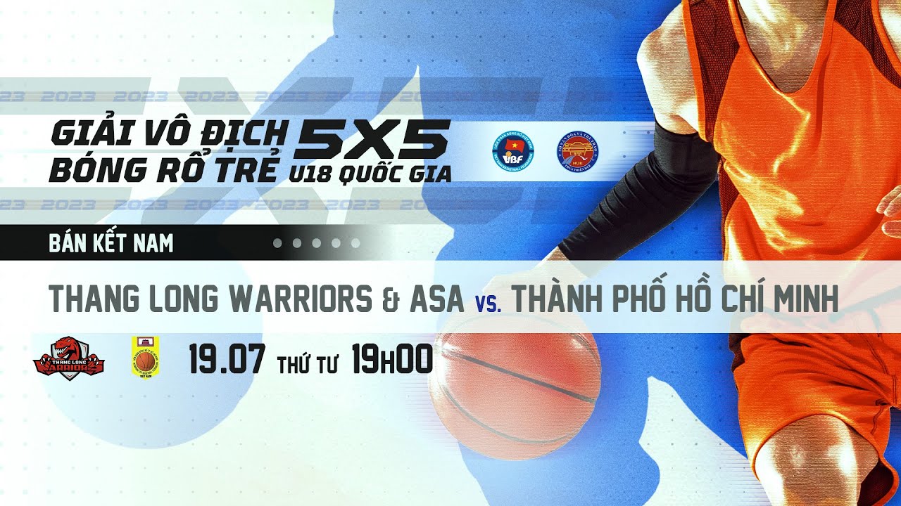 🔴 TRỰC TIẾP: TLW & ASA - Thành phố Hồ Chí Minh | Giải vô địch bóng rổ trẻ 5x5 U18 Quốc Gia 2023