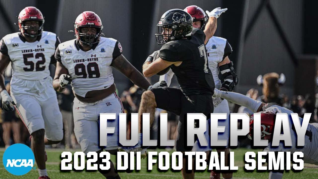 Harding vs. Lenoir-Rhyne: 2023 DII football semifinals | FULL REPLAY