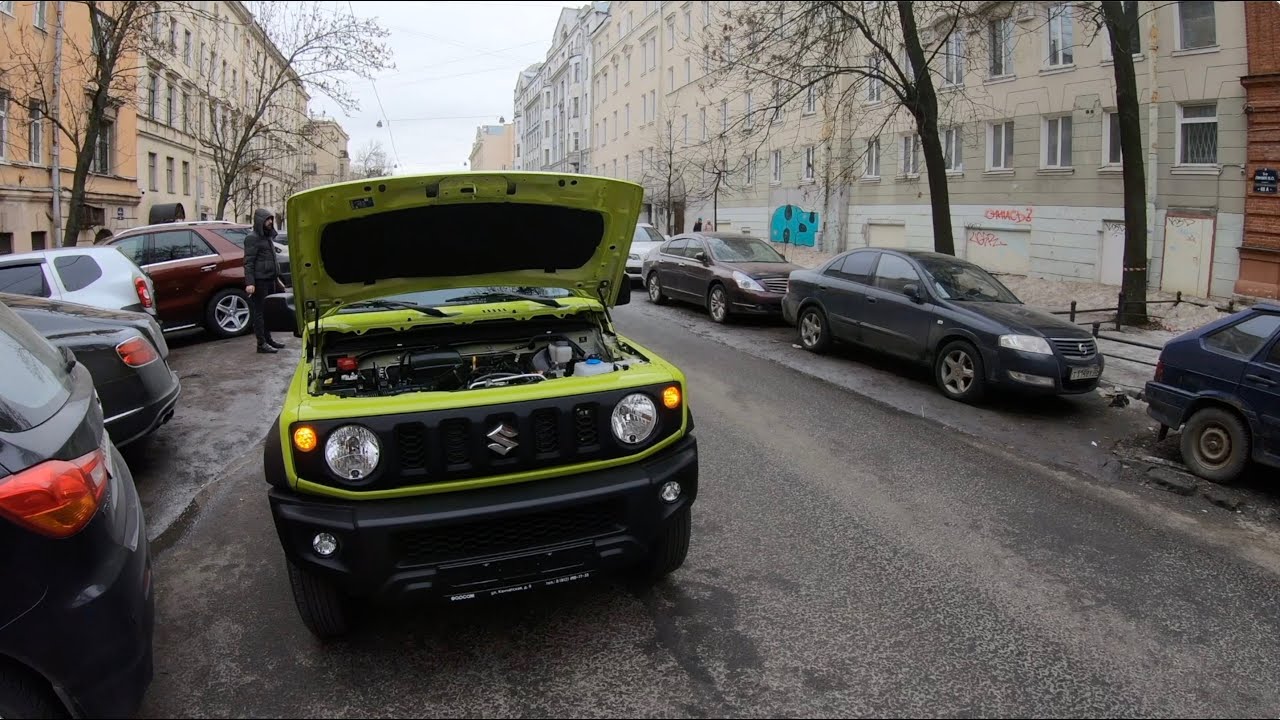 Покупка нового Suzuki Jimny MT и первые впечатления по городу