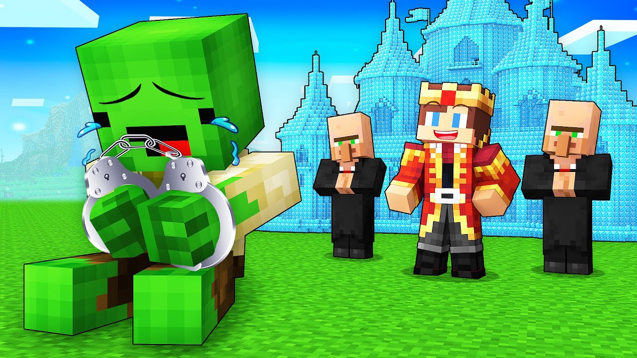 Why Did JJ King Kick Mikey Out Of The Kingdom in Minecraft? / Maizen Minecraft