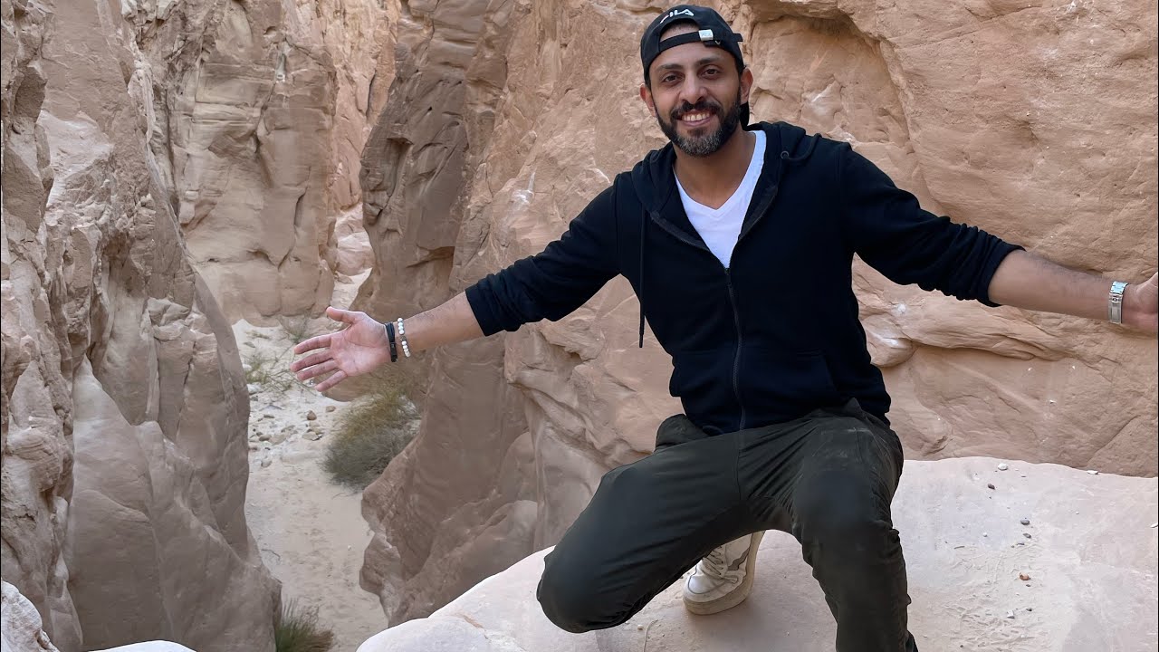 الوايت كانيون والروم كانيون بمحمية طابا الطبيعية🏜white canyon & Room canyon in Taba nature reserve