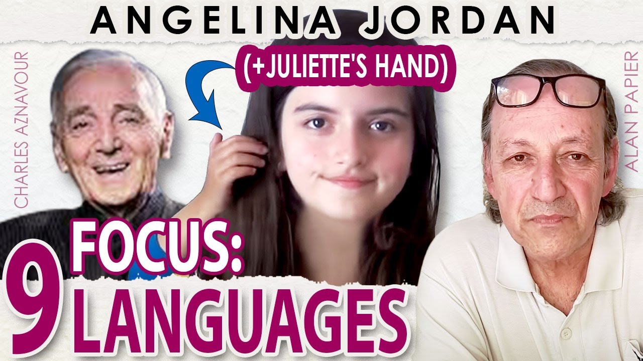 Angelina Jordan La Boheme Charles Aznavour in 9 different languages