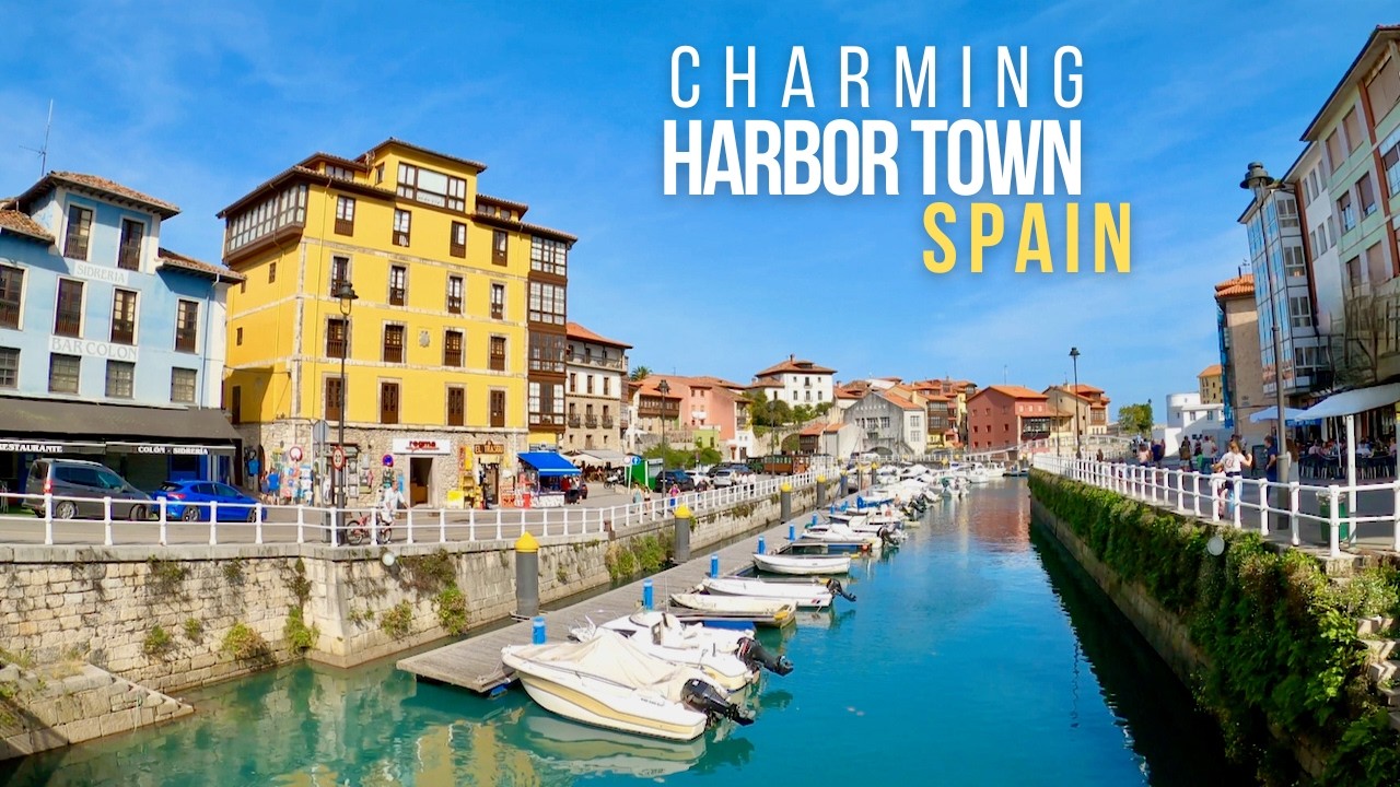 Walk through a Spanish port town 🇪🇸 LLANES ASTURIAS