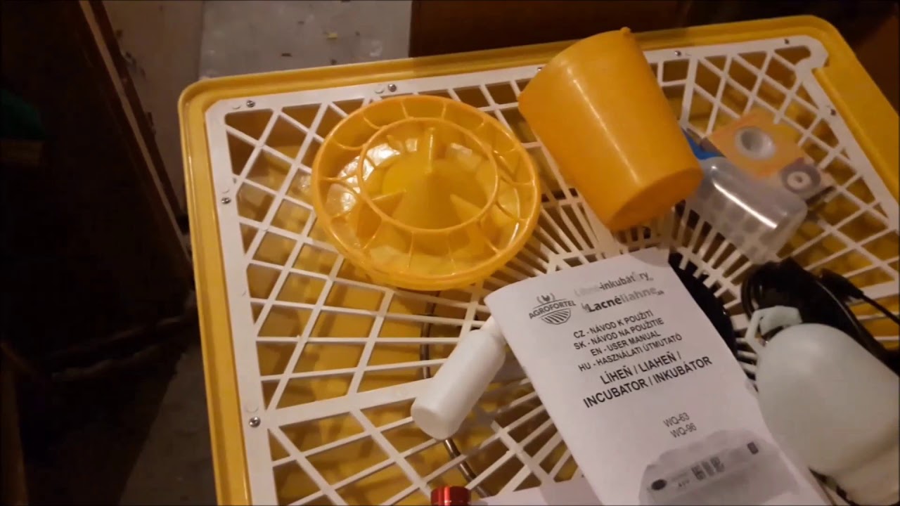 WQ-96 típusú keltetőgép (egg incubator) Unboxing HUN