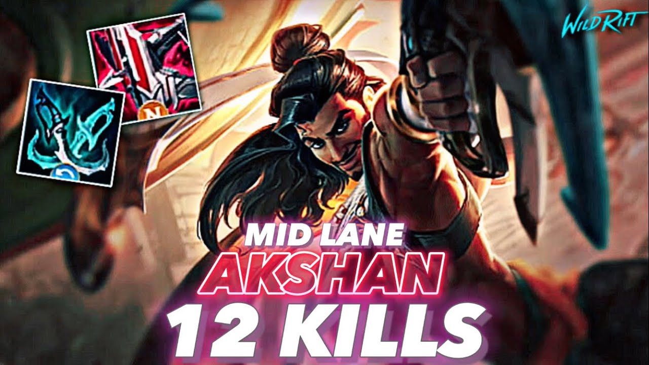 Akshan Mid Lane With New Item Is Broken | Wild Rift Gameplay