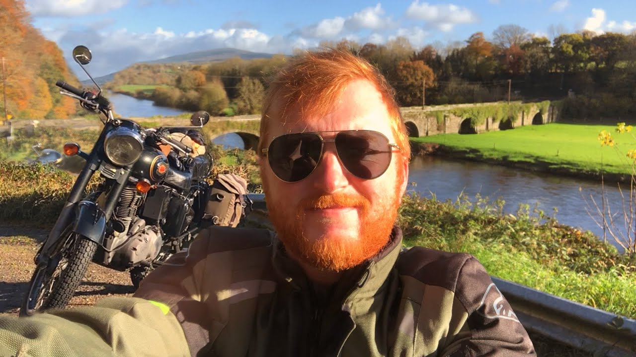 Royal Enfield Bullet 500 Irish Autumn Countryside Ride