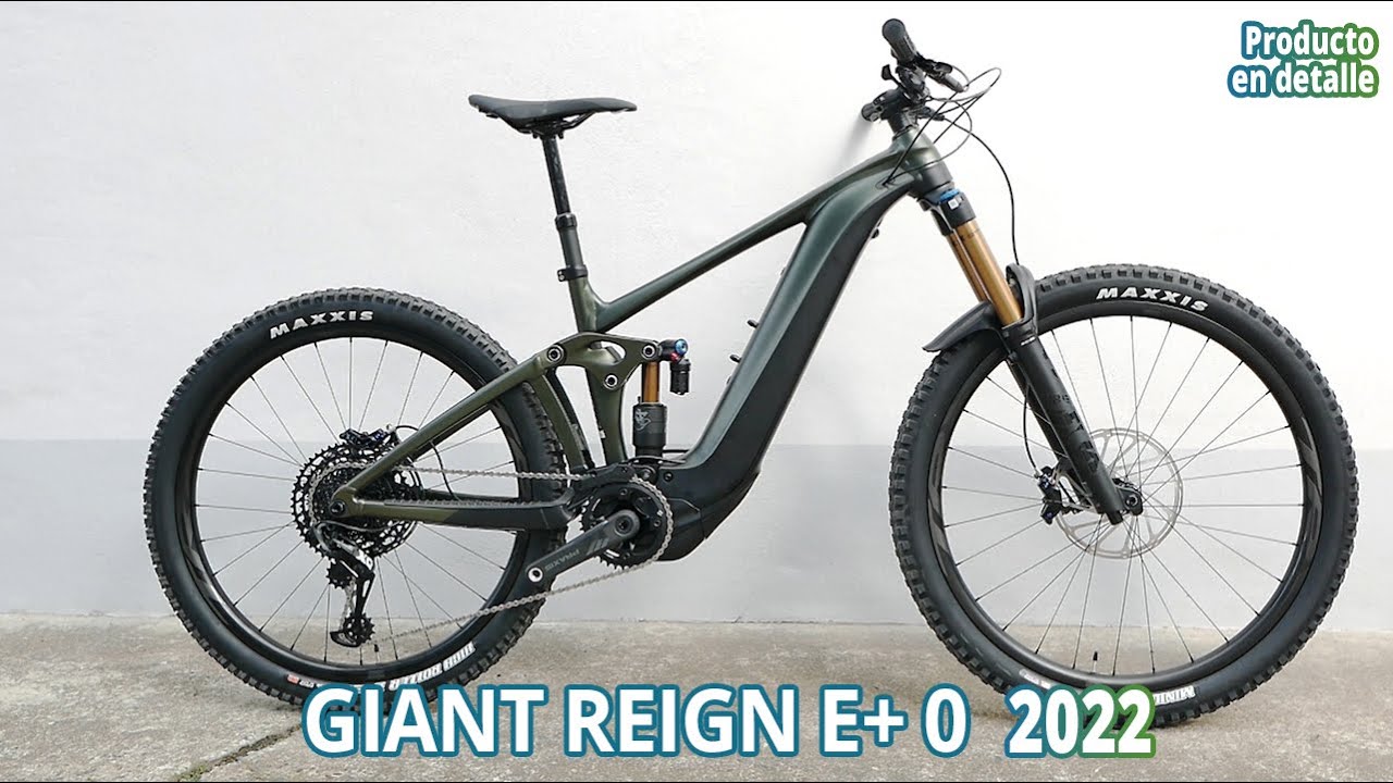 Nueva Giant Reign E+ 0 de 2022 | EBIKE24 en español