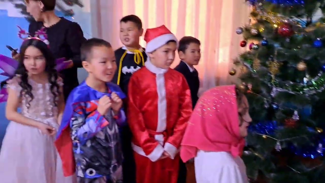 🎄 Новогодняя ёлка 🎄3-4  класс.  Средняя школа №26имени Михала Васильевича Фрунзе29.12.25