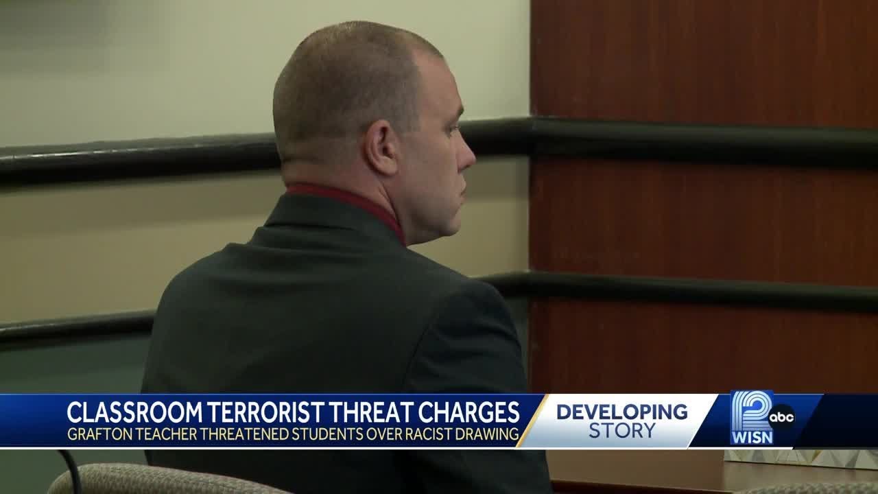 Grafton teacher accused of threatening students will stand trial
