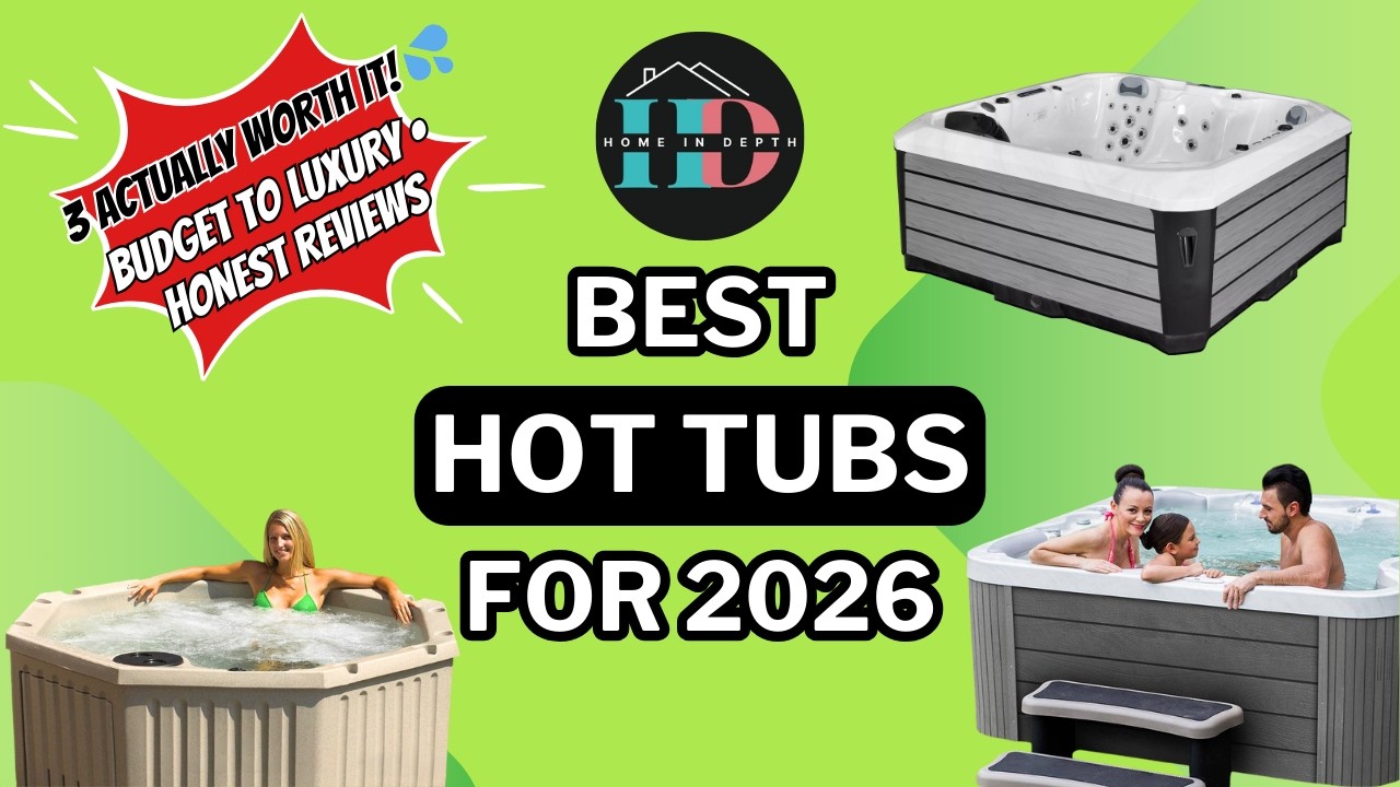 Best Hot Tubs Reviewed 💦 Top 3 Picks for 2026 (Luxury to Budget) #HotTubs