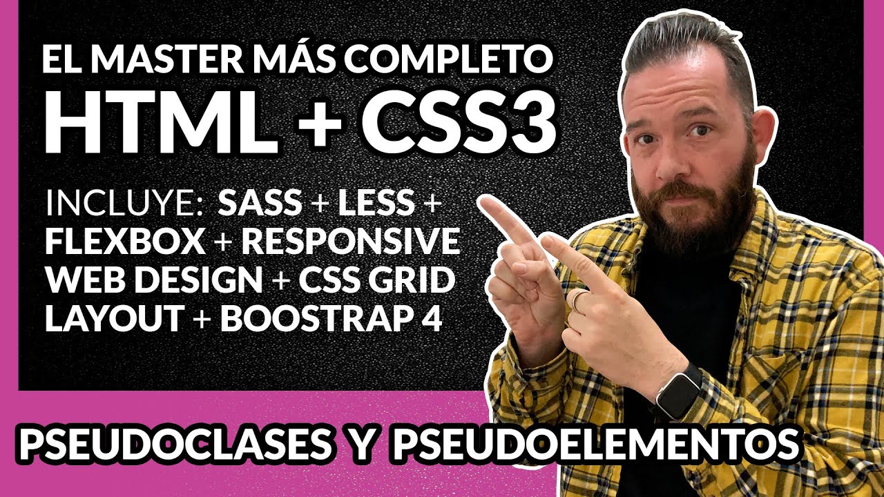 Pseudo-clases y Pseudo-elementos en CSS ✅  GUIA DEFINITIVA 🚀 Ejemplos de todas - Clase 12