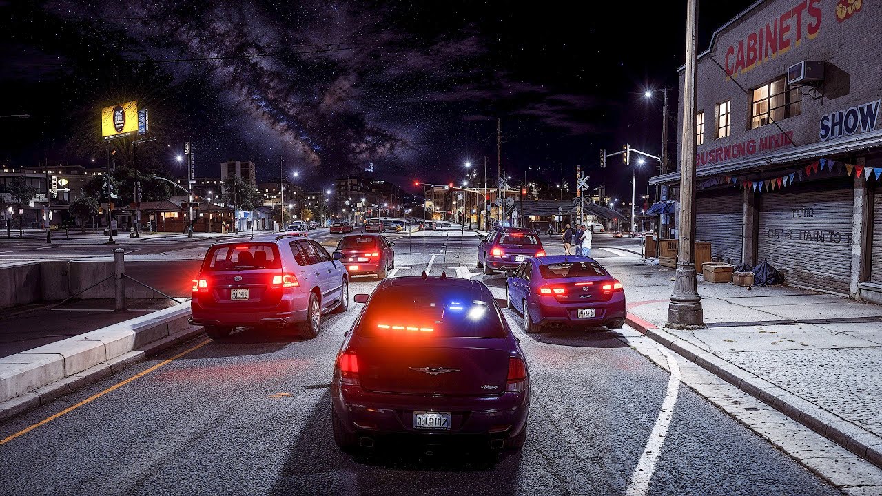 GTA 5 Real Life Police Patrol | Ultra Realistic LSPDFR Gameplay in 4K