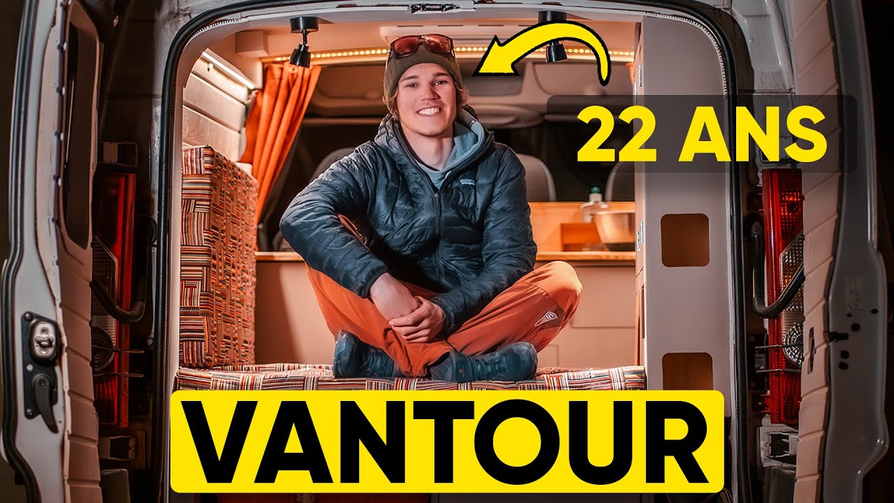 Il am&eacute;nage &agrave; 22 ans ce magnifique fourgon 🚐✨🤩 - VANTOUR ultra d&eacute;taill&eacute; - Jumpy H1L2