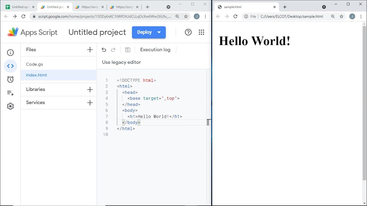 How to get started with Google Apps Script?