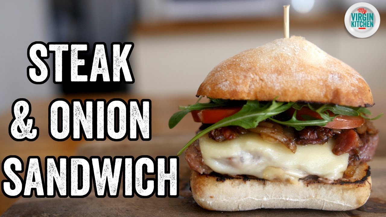 STEAK & CARAMELISED ONION SANDWICH