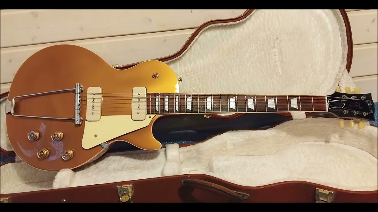 BigPapa Auvinen - Blues In Beat Mood With Gibson Les Paul 1952 60th Anniversary Goldtop 2012