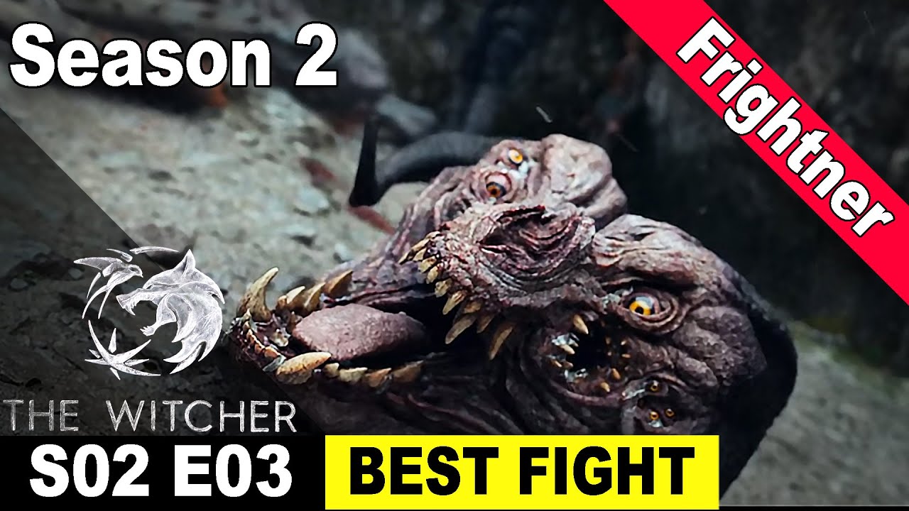 The Witcher Season 2 Episode 3 BEST FIGHT SCENE | Frightener Fight
