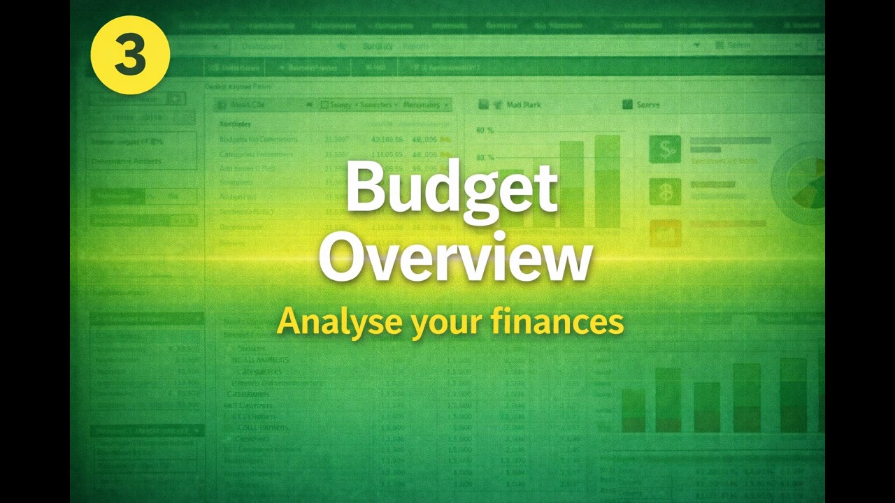 BudgetWise Tutorial #3 – Budget Overview, Reports & Dashboard