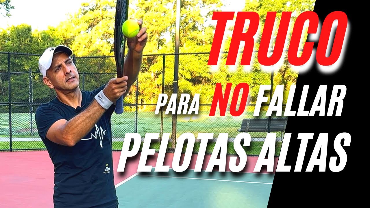 PELOTAS ALTAS a tu Reves y Derecha ! Como pegarle | Tips de Tenis