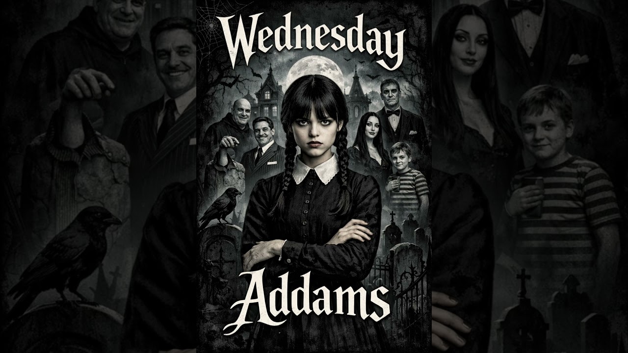 Wednesday Addams Goth Metal Song 